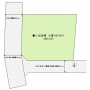 練馬区富士見台3 売土地 区画図