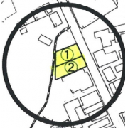 倉敷市児島田の口６丁目（国道沿い・店舗・駐車場にも可能です） 売土地 区画図