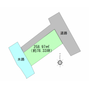 桐生市浜松町2丁目765-4 売土地 区画図