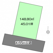 太田市新田木崎町1691-4 売土地 区画図