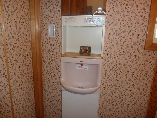 壁面自動水栓手洗い&消臭機能付きトイレポケット