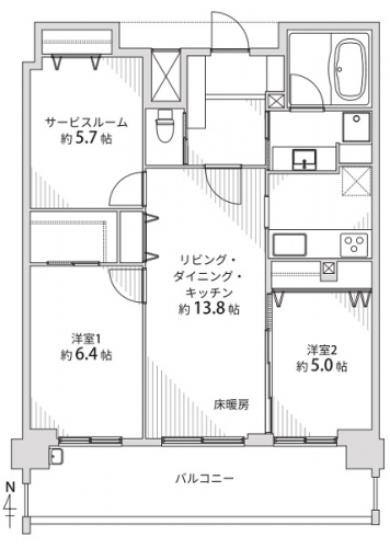 エステムプラザ大阪セントラルシティ図面・キーステーション