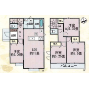 熊本市東区花立３６６３－１ 売一戸建て 間取図