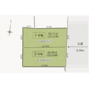 大田区新蒲田3丁目 売土地 区画図