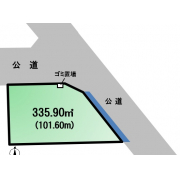 加須市多門寺 売土地 区画図