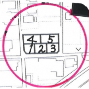 総社市中原（常盤小学区：5区画販売開始～） 売土地 区画図