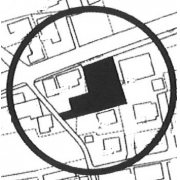 総社市窪木（180号沿い・事務所・店舗にも） 売土地 区画図