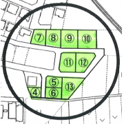 岡山市中区国府市場（南向きで陽当たり良好～） 売土地 区画図