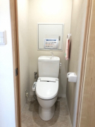 新品のトイレ