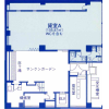 台東区上野桜木1-7-5 賃貸店舗 間取図